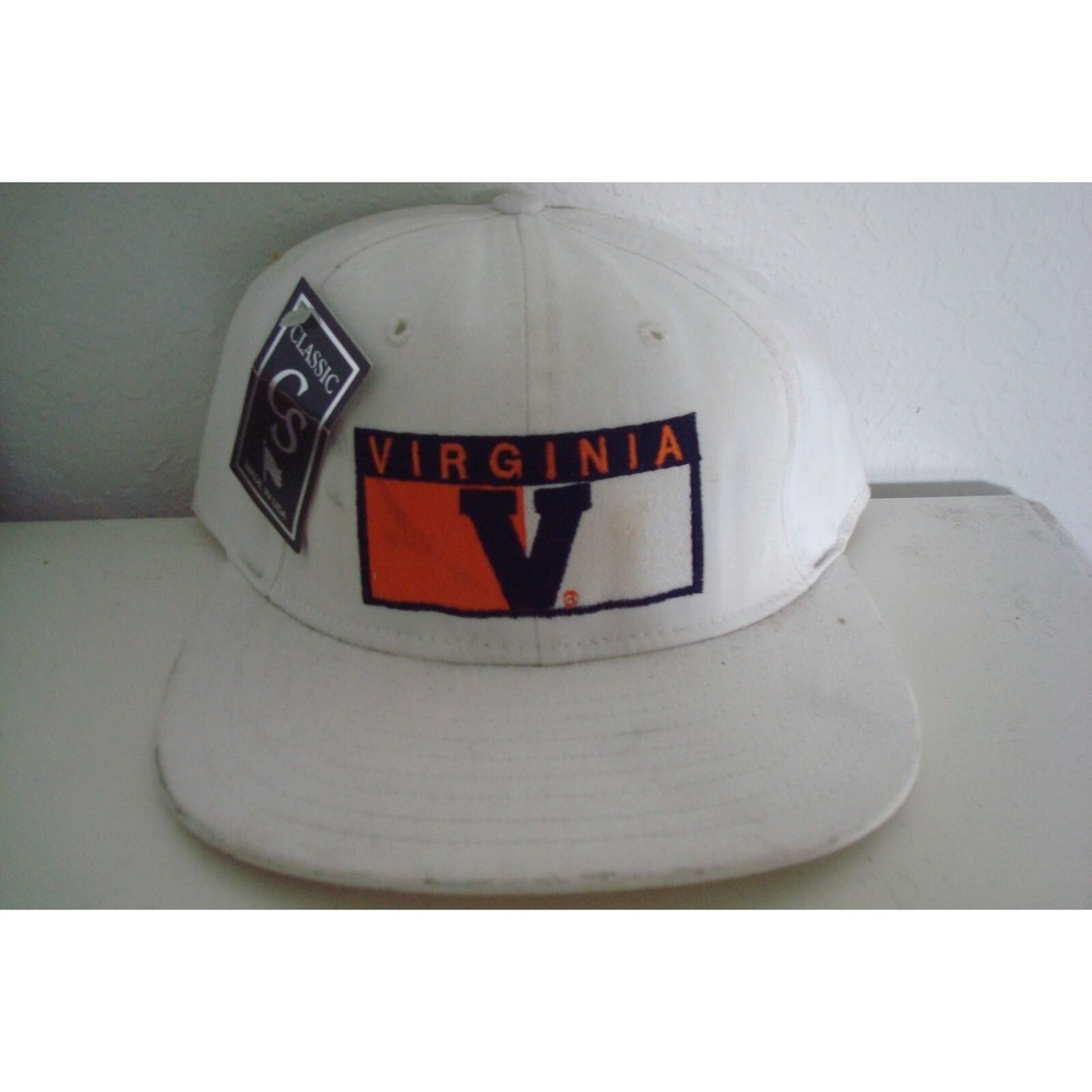 VIRGINIA CAVALIERS     SNAPBACK  DEADSTOCK HAT CAP VINTAGE C3‎